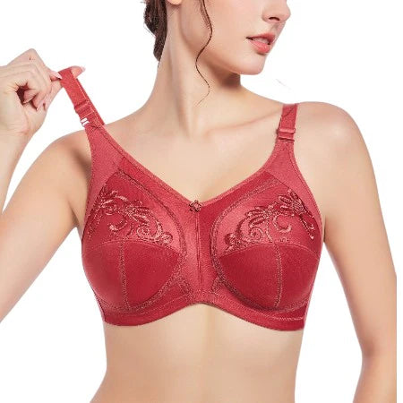 Total-Support Bra - Watermelon Red
