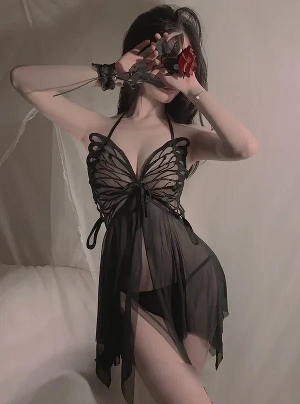 Butterfly Mesh Nightwear